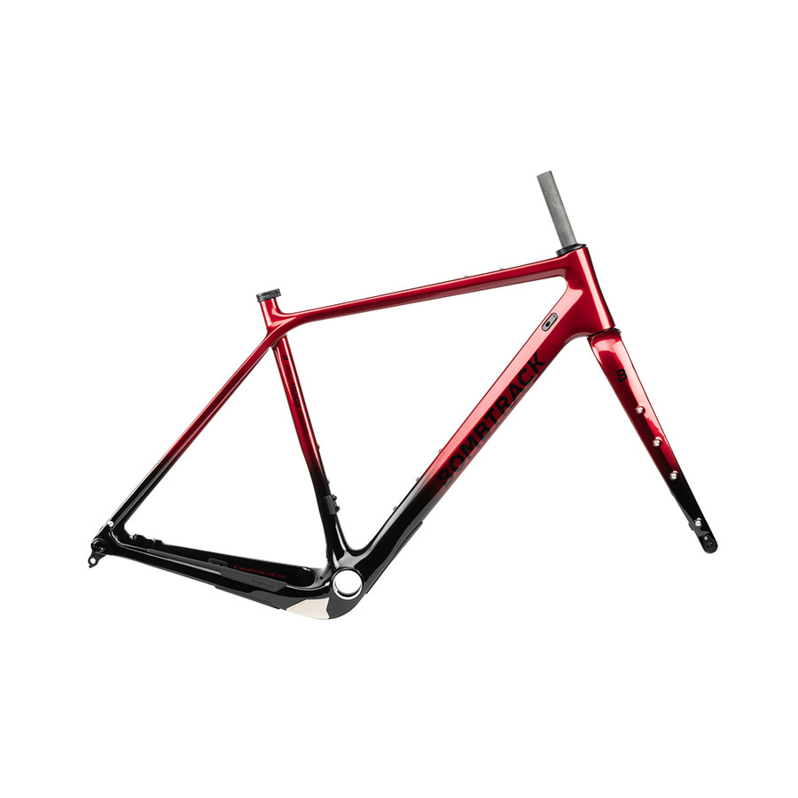Bombtrack HOOK EXT C Road Frame Metallic red/ black fade L Kit