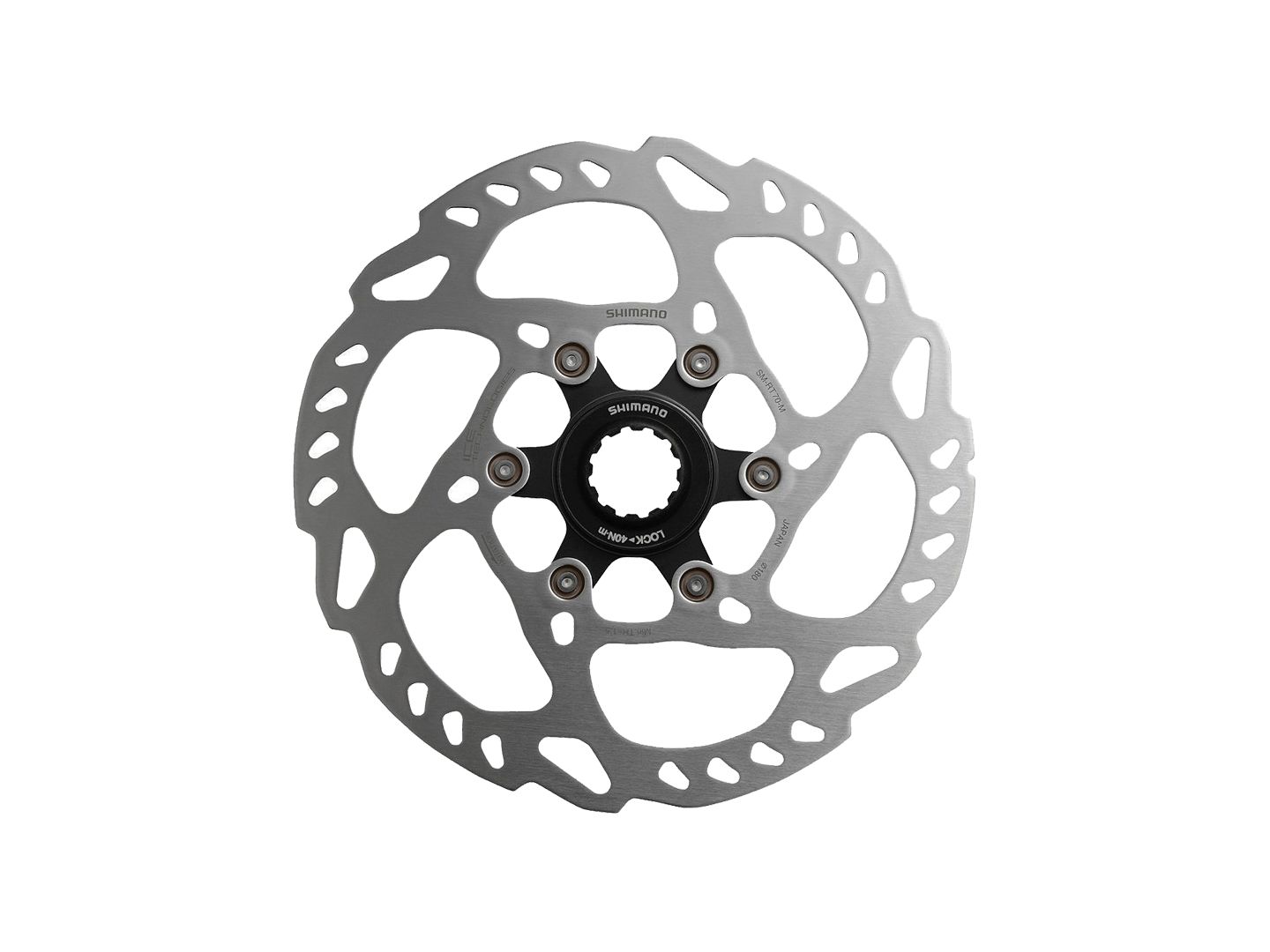 Shimano SLX SM-RT70 Disc Brake Rotor - Center Lock, Silver variant 2