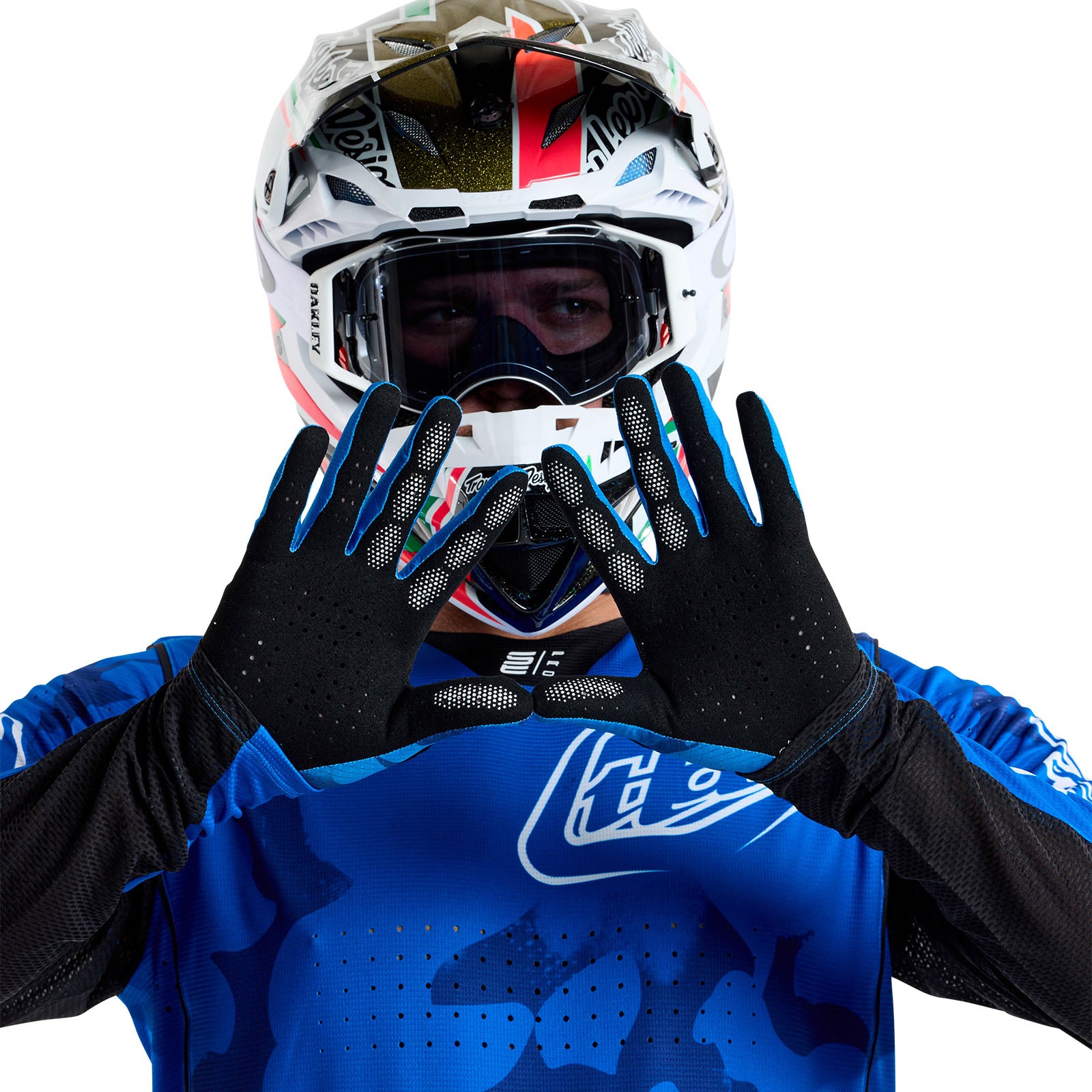 Air Glove Blotted Bright Blue - Image 3