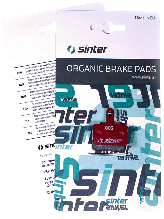 Sinter Red s514 Compound Organic Disc Brake Pads - Image 2
