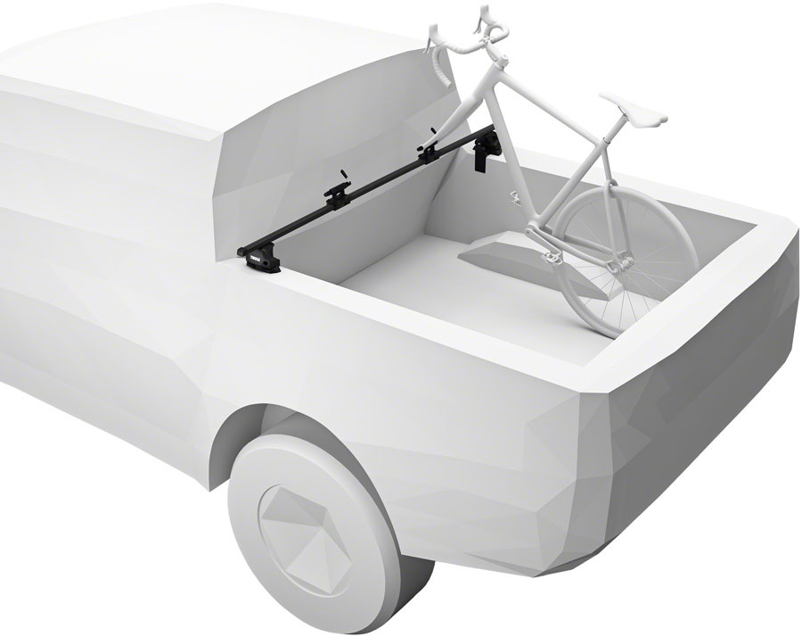 Thule Bed Rider Pro Fork Mount Truck Bed Rack - Image 4