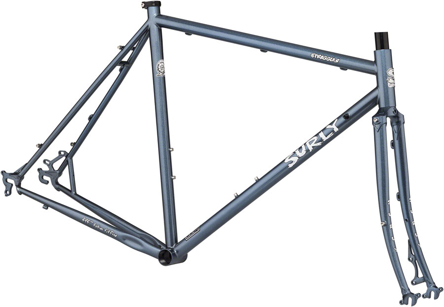 Surly Straggler Frameset - 650b, Steel, Cold Steel Blue