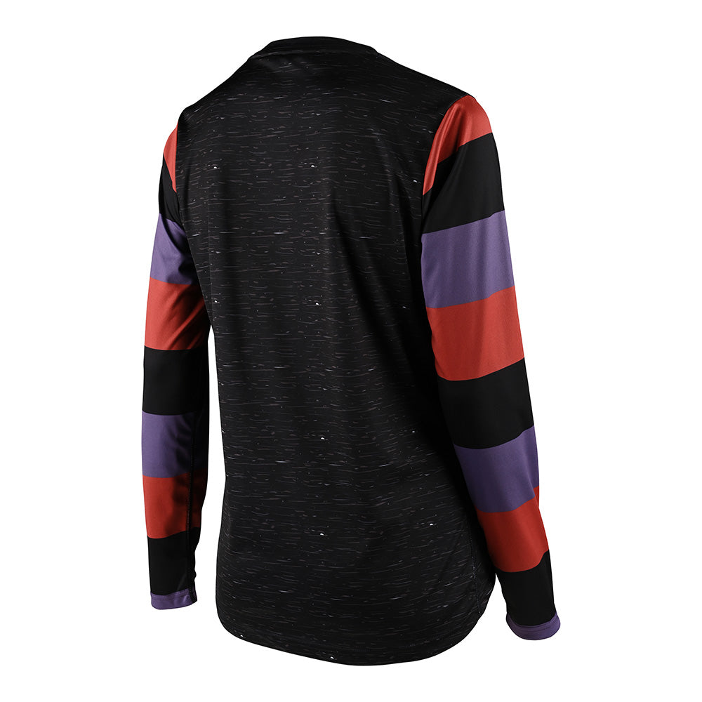 Womens Lilium LS Jersey Rugby Black - Image 3