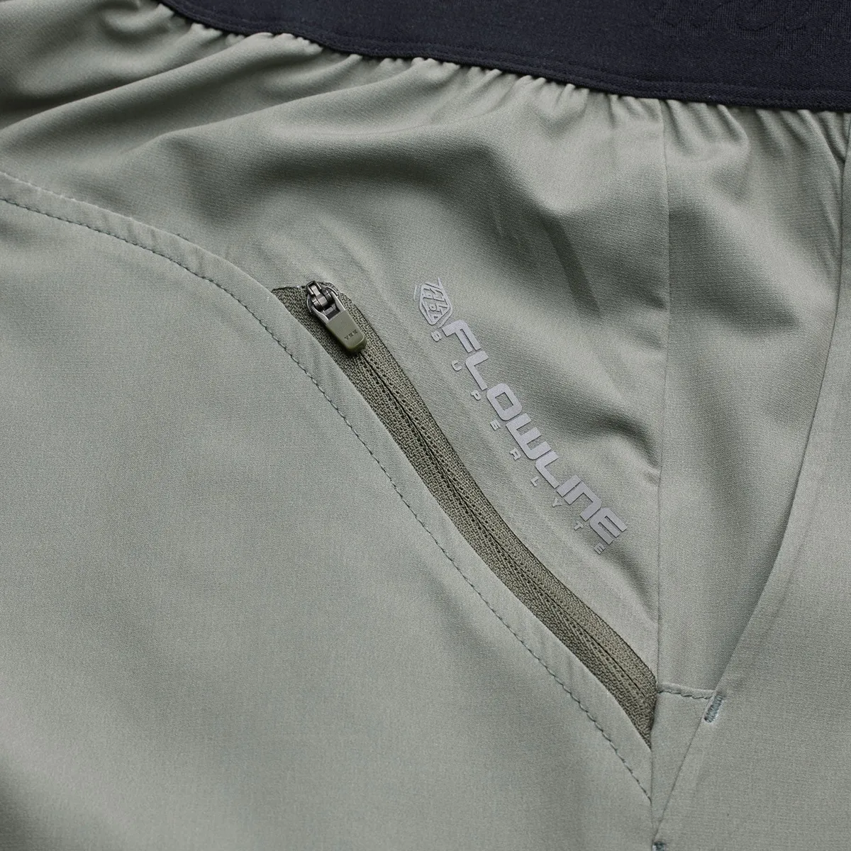 Flowline Superlyte Short Mono Olive - Image 4
