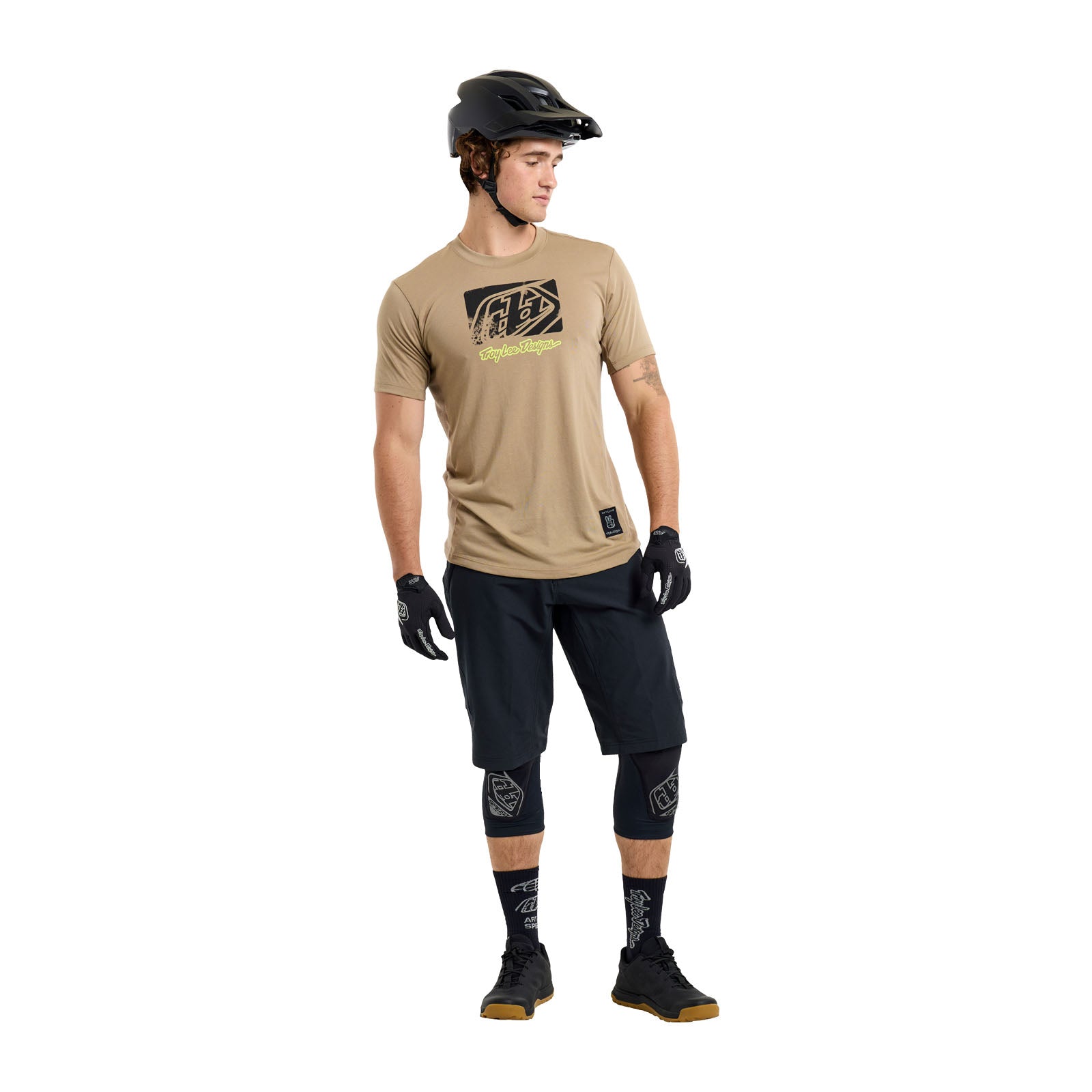 Skyline Short Sleeve Ride Tee Scrubbed Timber - Image 5