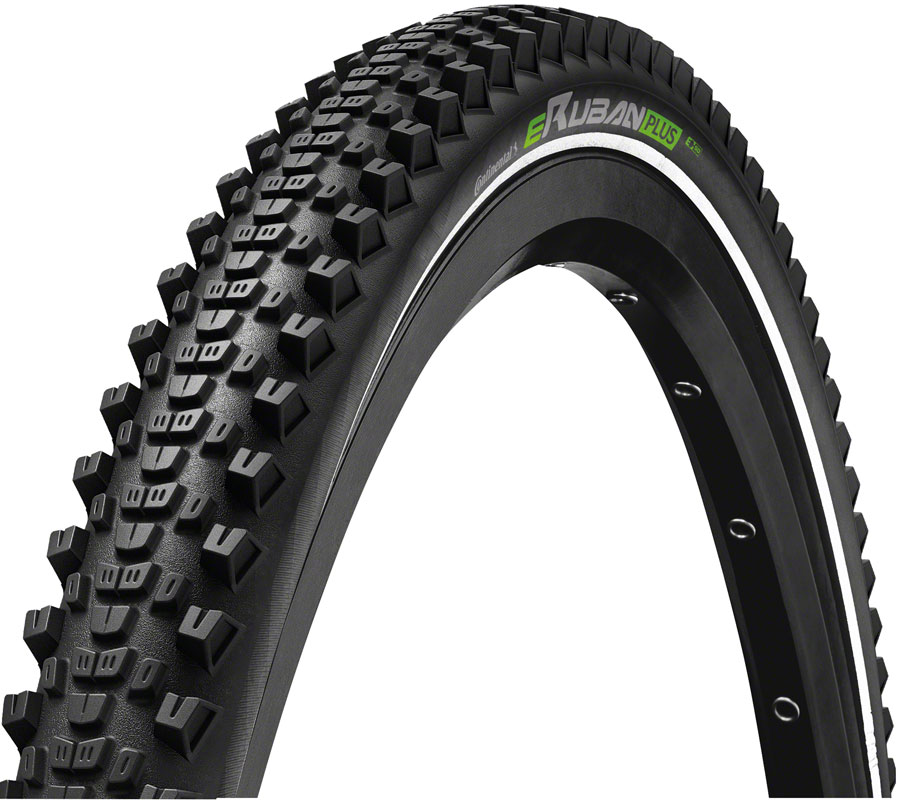 Continental eRuban Plus Tire - 29 x 2.30 Clincher Wire BLK/Reflex PolyX Breaker PureGrip Plus Breaker E50