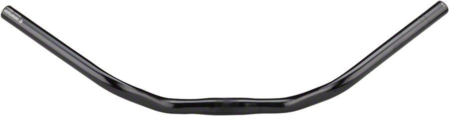 MSW 25.4 Urban Cruiser Bar 620mm Wide 55mm Rise 40 degree Sweep Black