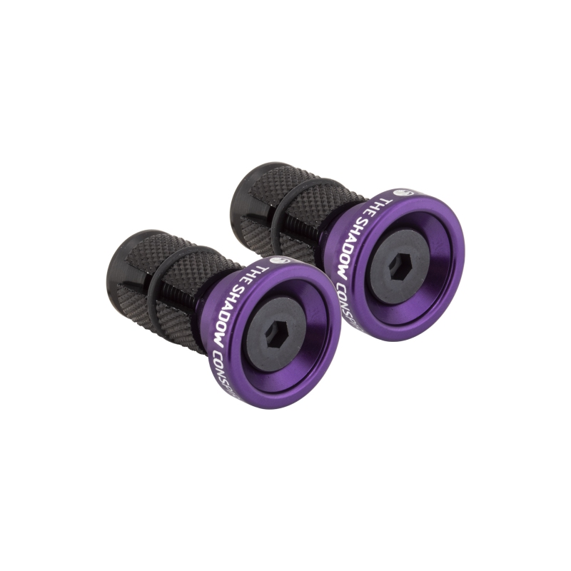 The shadow conspiracy Deadbolt Slim End Plugs Skeletor Purple 22.2mm