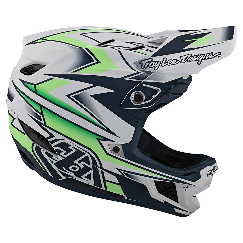 D4 Composite Helmet Volt White - Image 5
