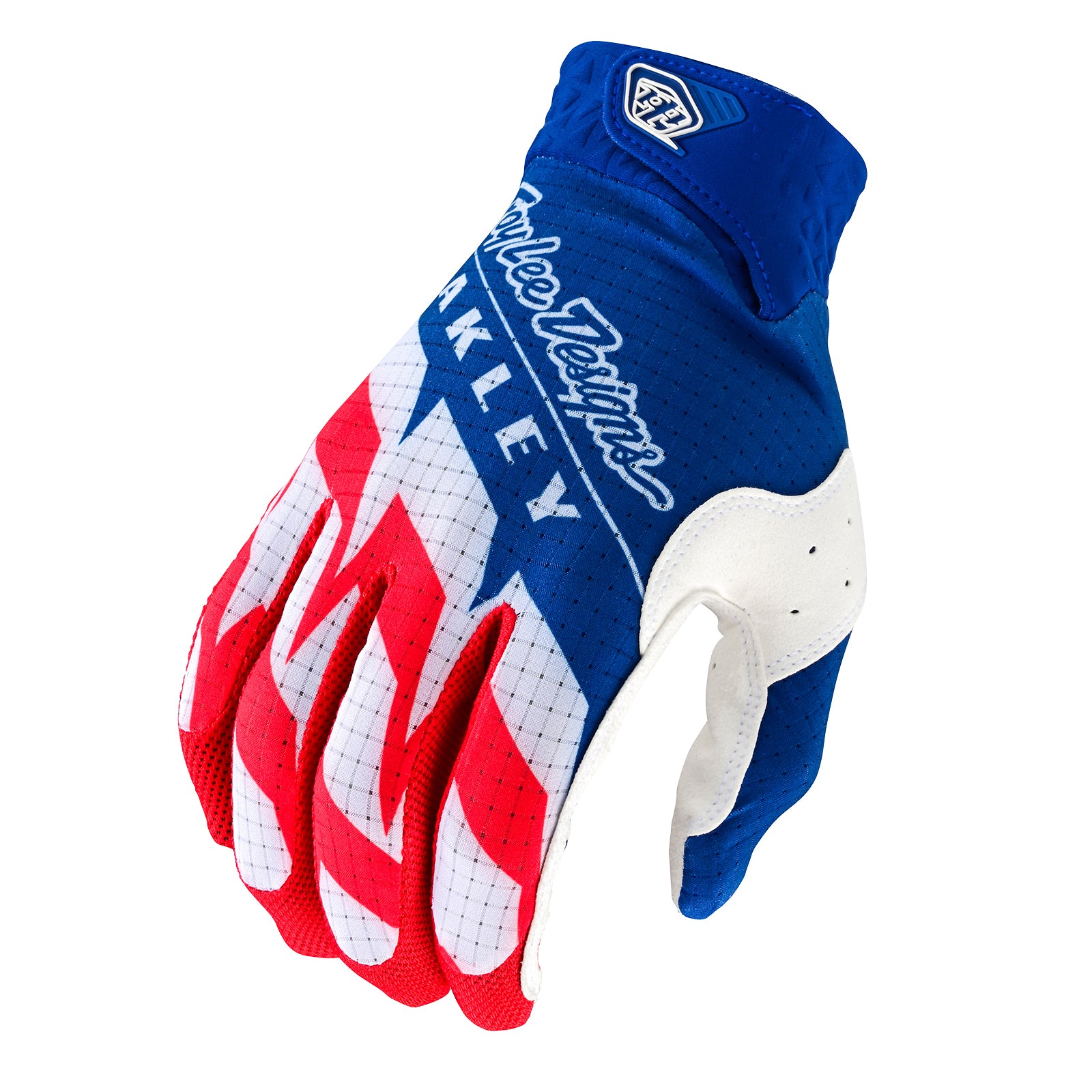 Air Glove Troy Lee Designs X Oakley Vision White / Blue Air Glove Troy Lee Designs X Oakley Vision White / Blue