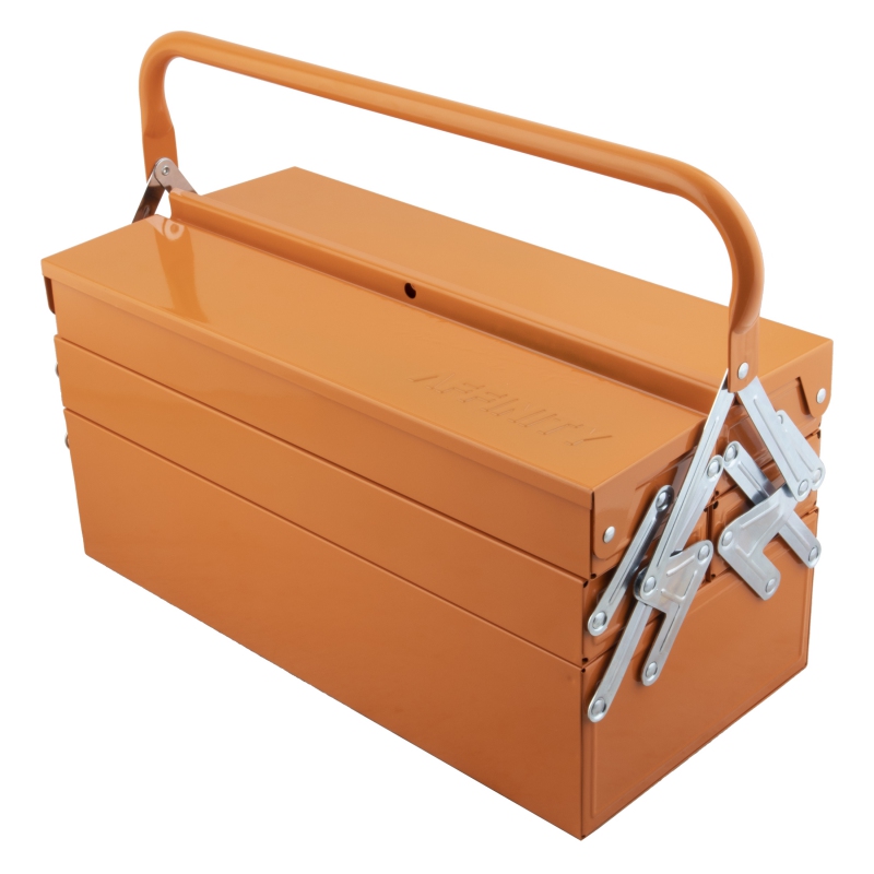 Affinity Tool Box Large Tool Box Orange 16.5x8x8.5`