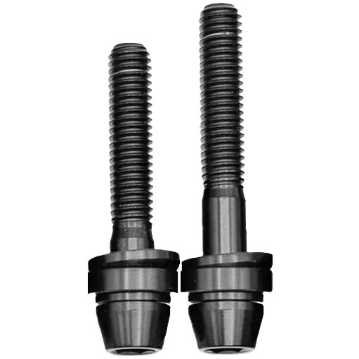 Better Bolts Ti Post Mount Caliper Bolts/Washers 35/40 Black6/Ct
