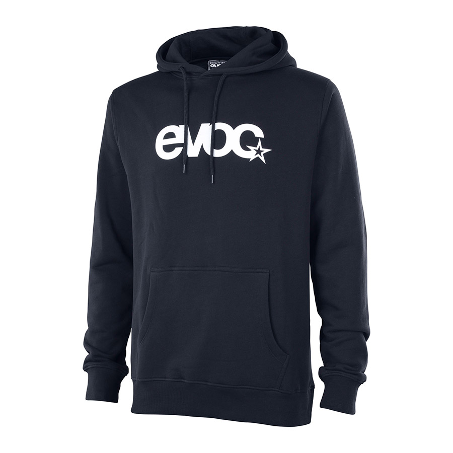 EVOC Hoody Logo Black XS