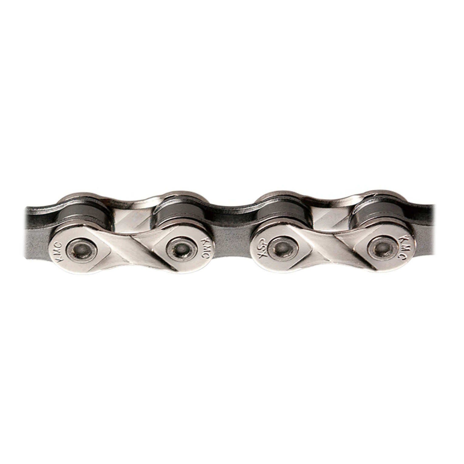 KMC X8 Chain (8sp) Nickle Plated/Gray (25/Count) KMC X8 Chain (8sp) Nickle Plated/Gray (25/Count)