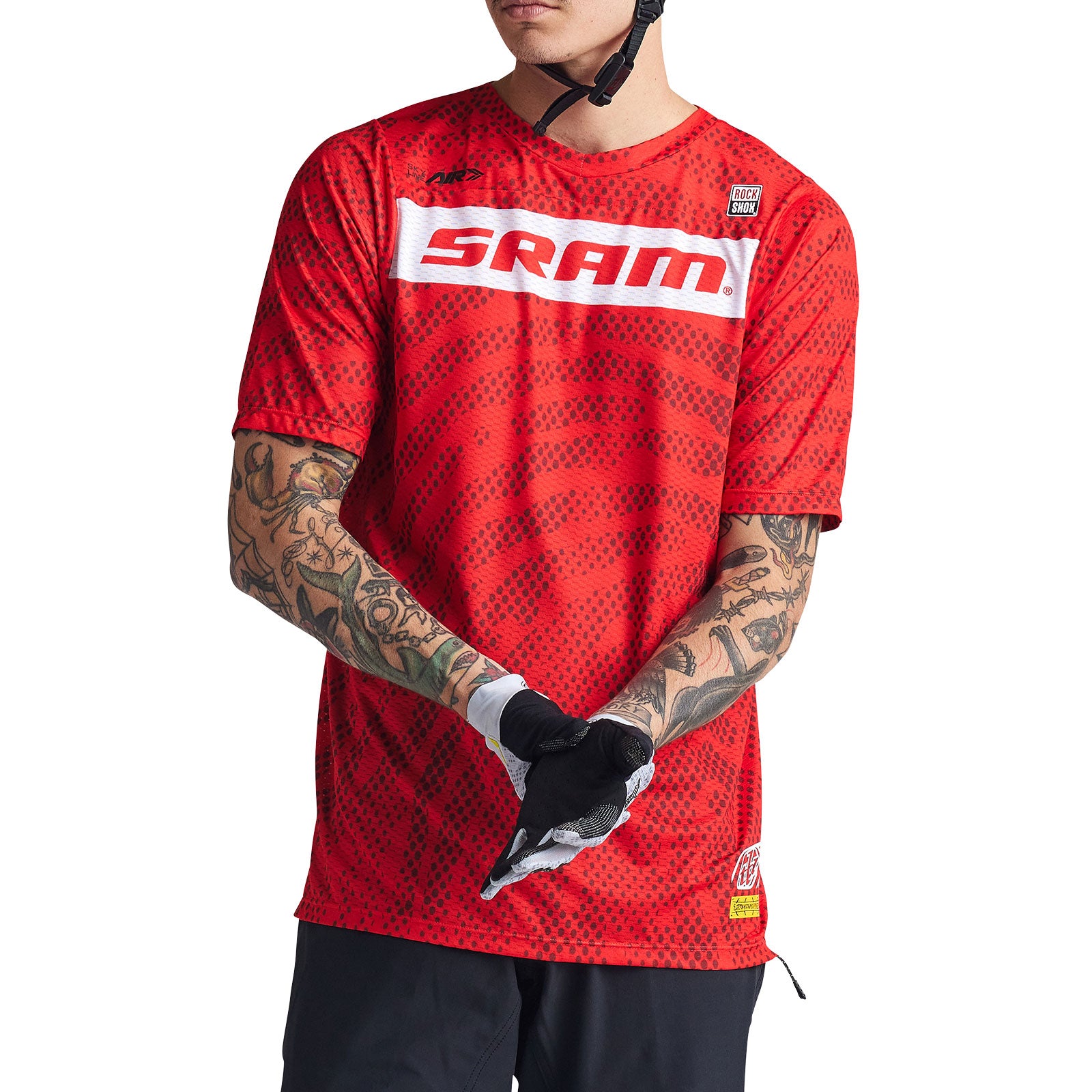 Skyline Air SS Jersey SRAM Roots Fiery Red - Image 5