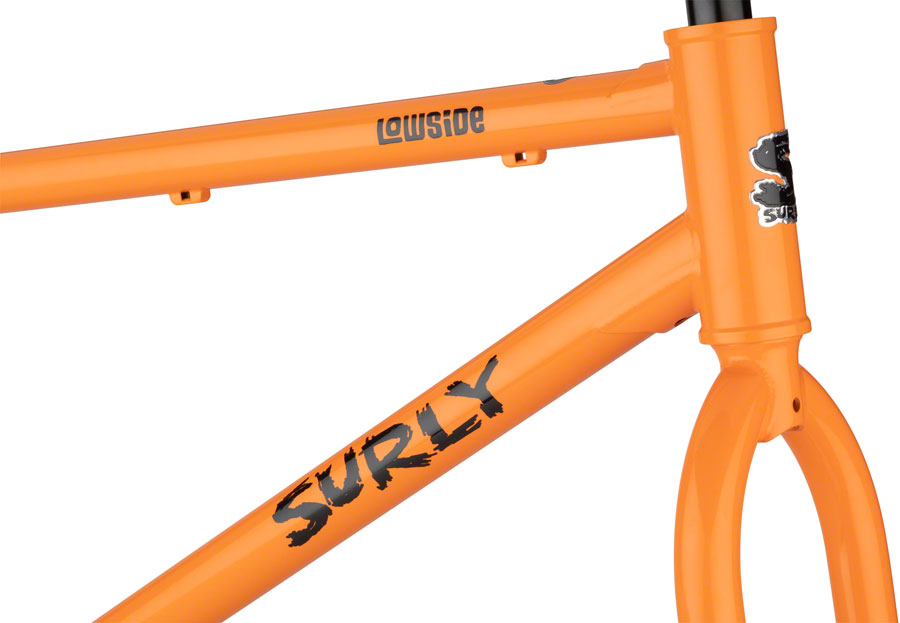 Surly Lowside Frameset - 27.5", Steel, Dream Tangerine - Image 2