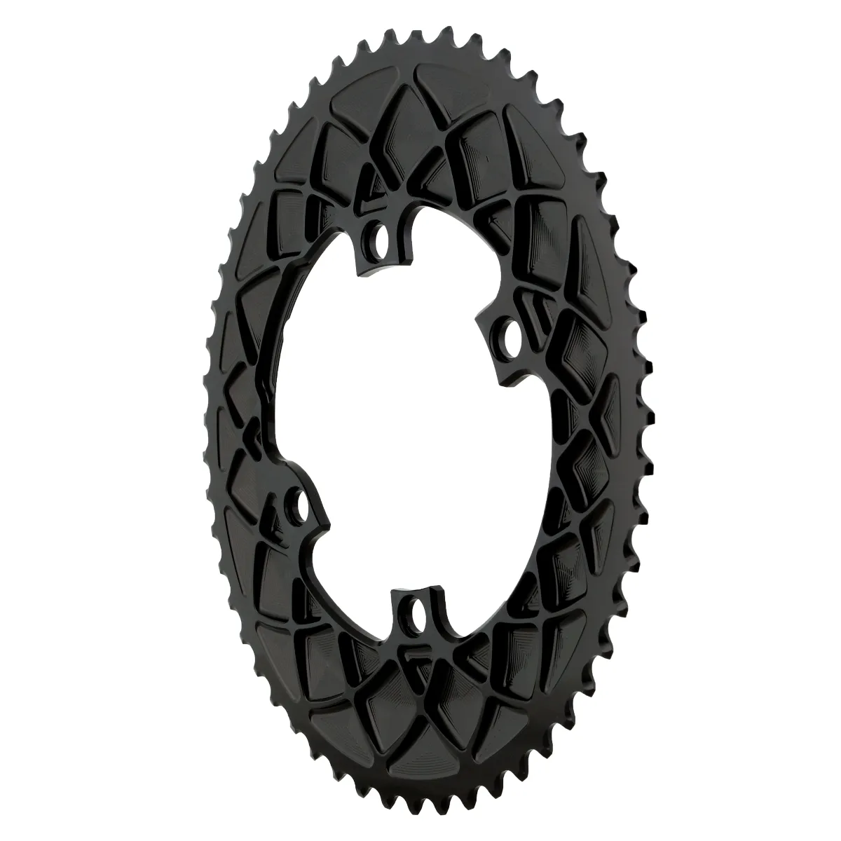 Absolute Black Premium Oval Road Chainring - Black - Image 6