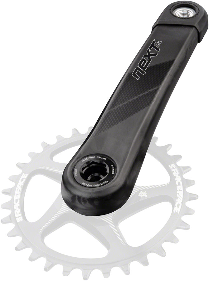 RaceFace Next SL G5 Crankset - Direct Mount 136mm RaceFace CINCH Spindle Interface BLK