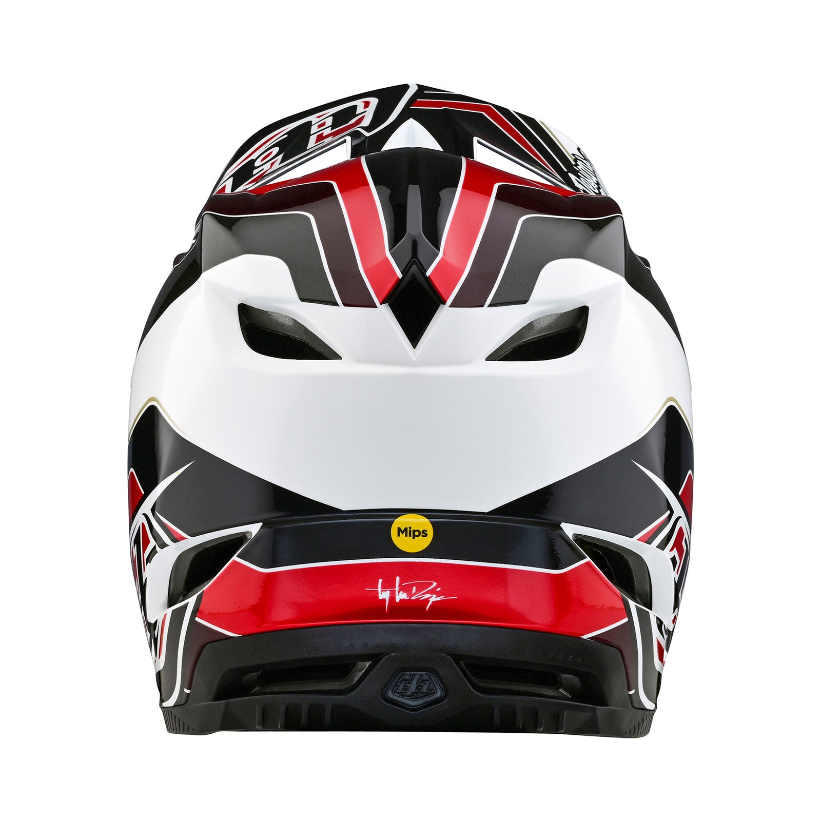 D4 Polyacrylite Helmet Block Charcoal / Red - Image 3