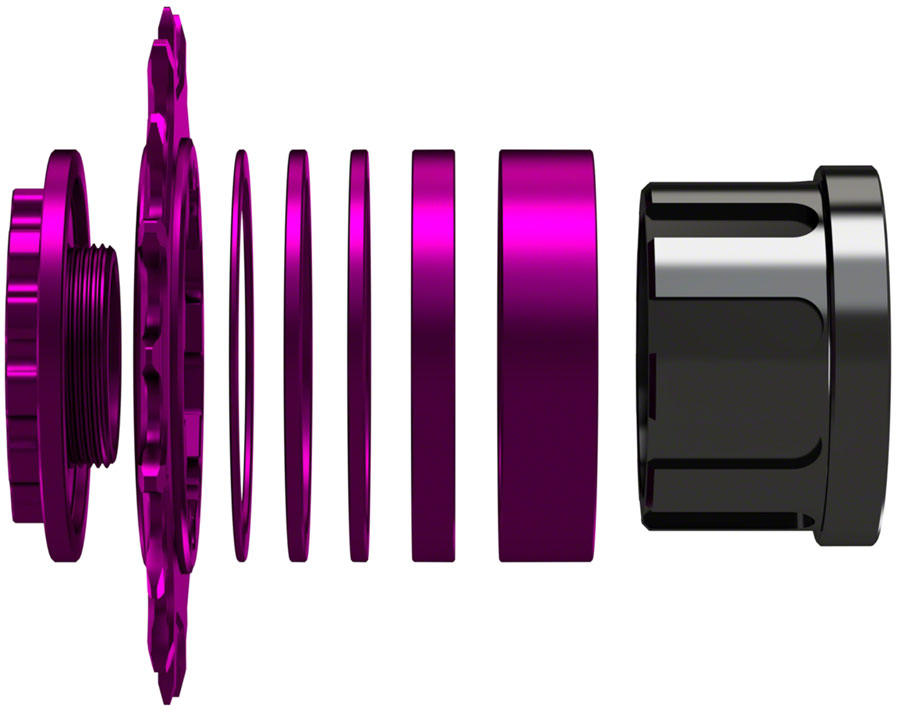 Wheels Manufacturing SOLO-SPLINE Micro Spline Single Speed Conversion Kit - 18t For Shimano Micro Spline Hub Bodies - Image 22