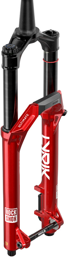 RockShox Lyrik Ultimate Charger 3.2 RC2 Suspension Fork - 29" 170mm 15x110mm 44mm Offset Linear XL Air Spring Electric Red E1 RockShox Lyrik Ultimate Charger 3.2 RC2 Suspension Fork - 29" 170mm 15x110mm 44mm Offset Linear XL Air Spring Electric Red E1