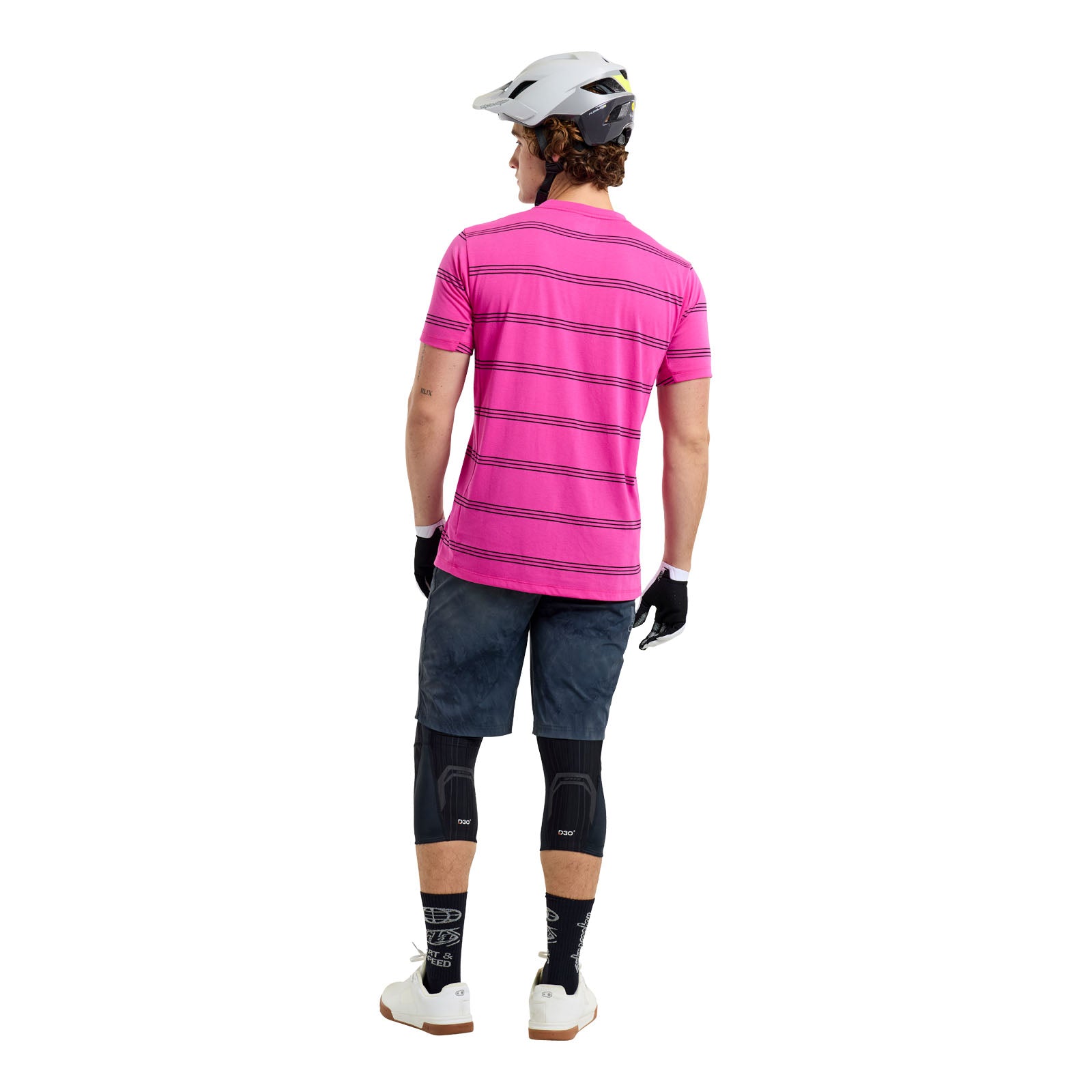 Skyline Short Sleeve Ride Tee Washed Out Party Pink - Image 7