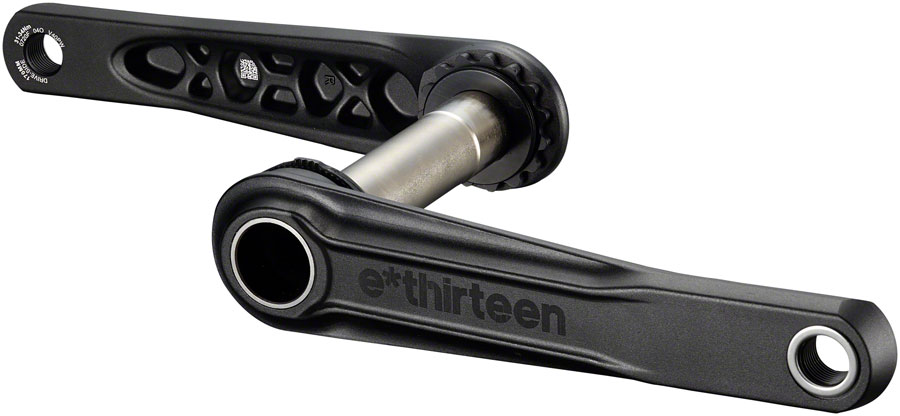 e*thirteen Helix Core Crankset - 73mm 24mm Spindle e*thirteen P3 Connect Interface, Black - Image 2