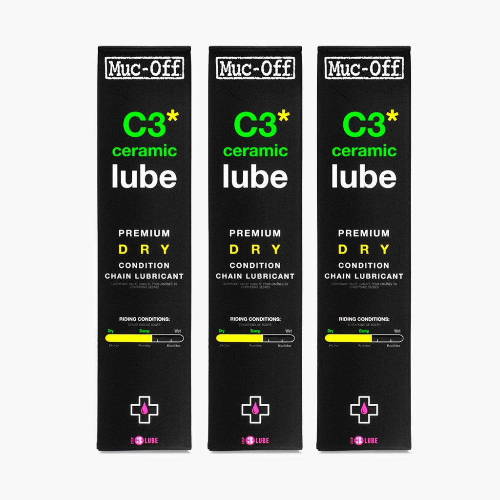 3 x C3 Dry Weather Lube 120ml - 3 x C3 Dry Weather Lube 120ml