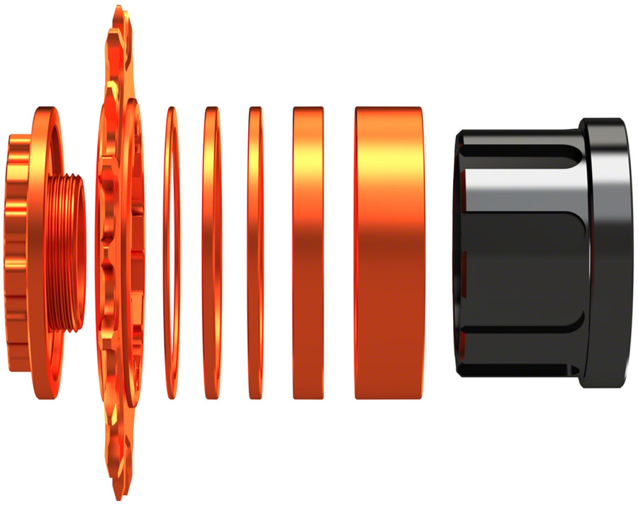Wheels Manufacturing SOLO-SPLINE Micro Spline Single Speed Conversion Kit - 18t For Shimano Micro Spline Hub Bodies - Image 10