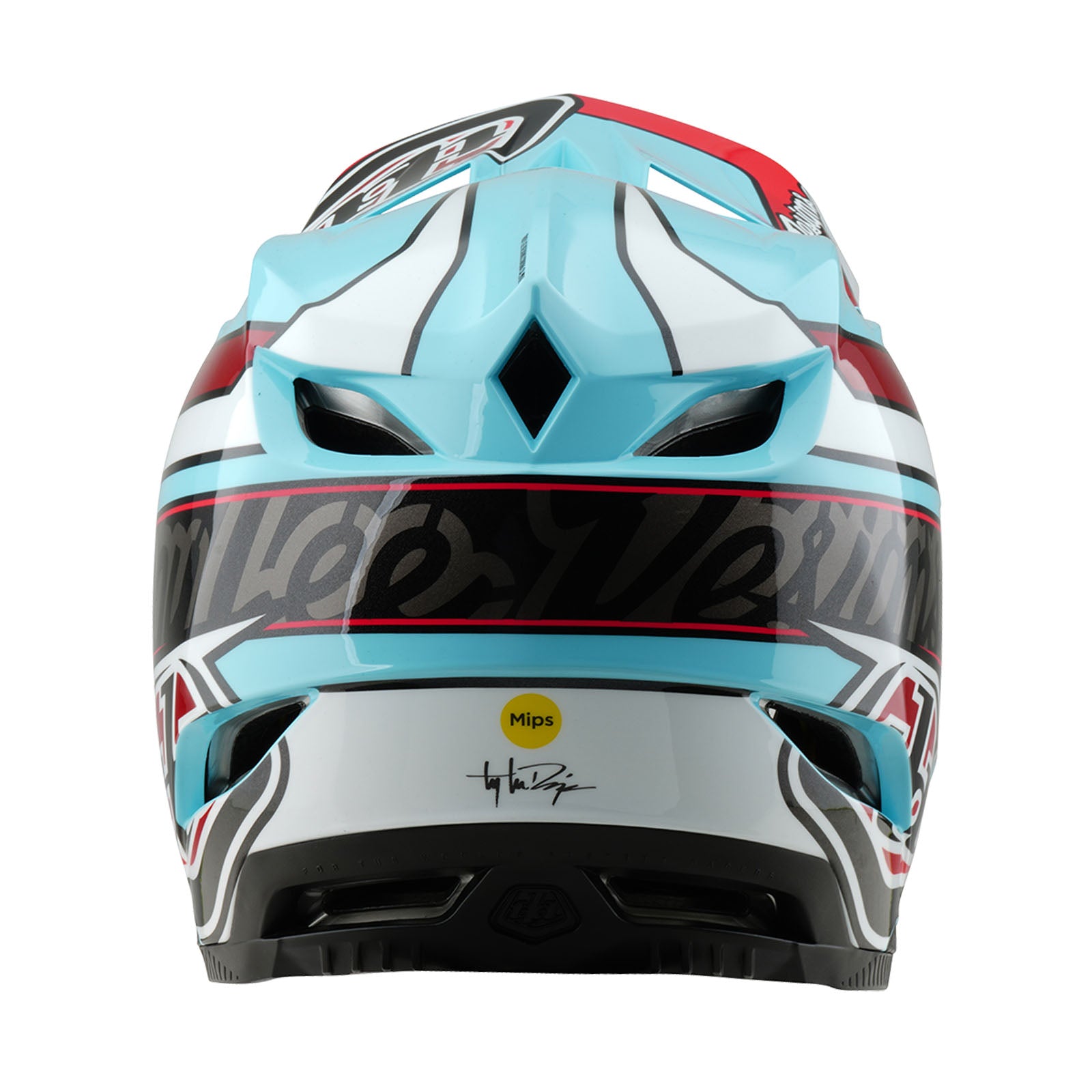 D4 Polyacrylite Helmet Linear Blue - Image 3