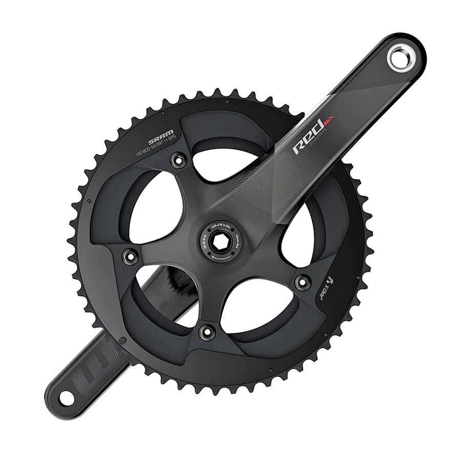 SRAM Red Crankset 11 sp. - BCD: 110mm 45.5mm Carbon - Image 7