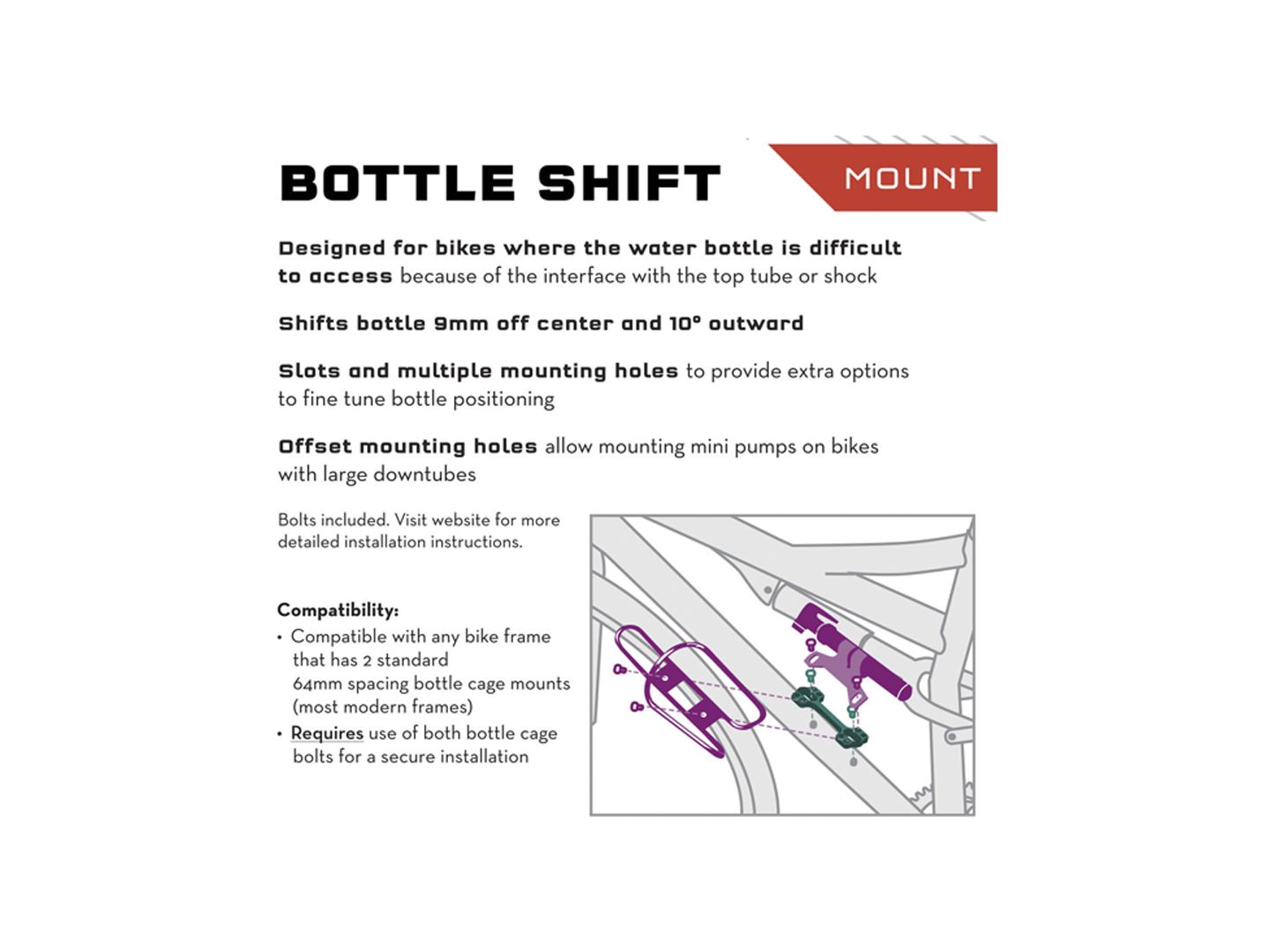 Wolf Tooth B-RAD Bottle Shift - Image 2