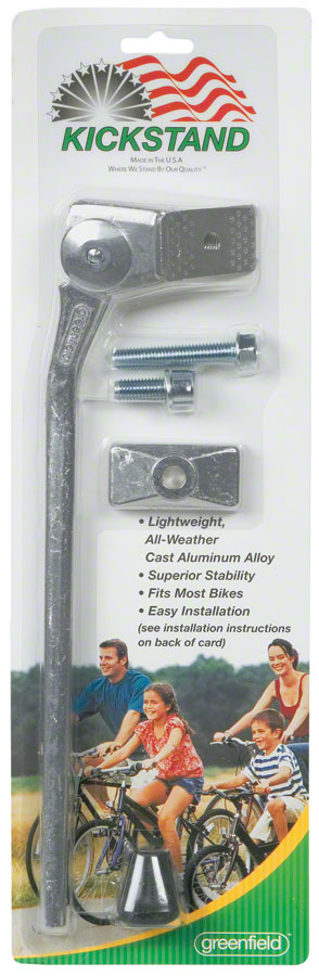 Greenfield 285mm KS2 Kickstand: Silver Greenfield 285mm KS2 Kickstand: Silver