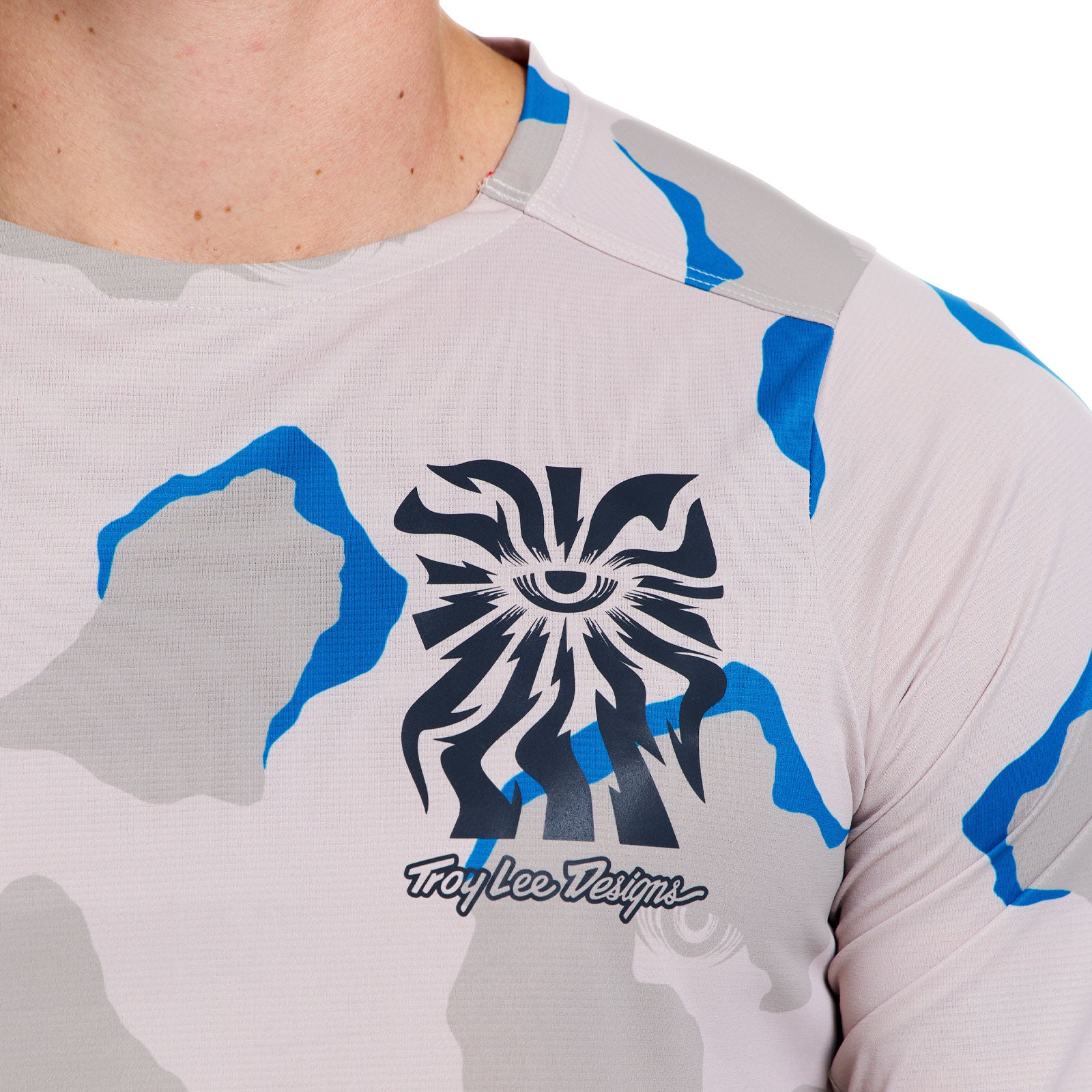 Skyline Pro LS Jersey Flow Camo Pumice - Image 11
