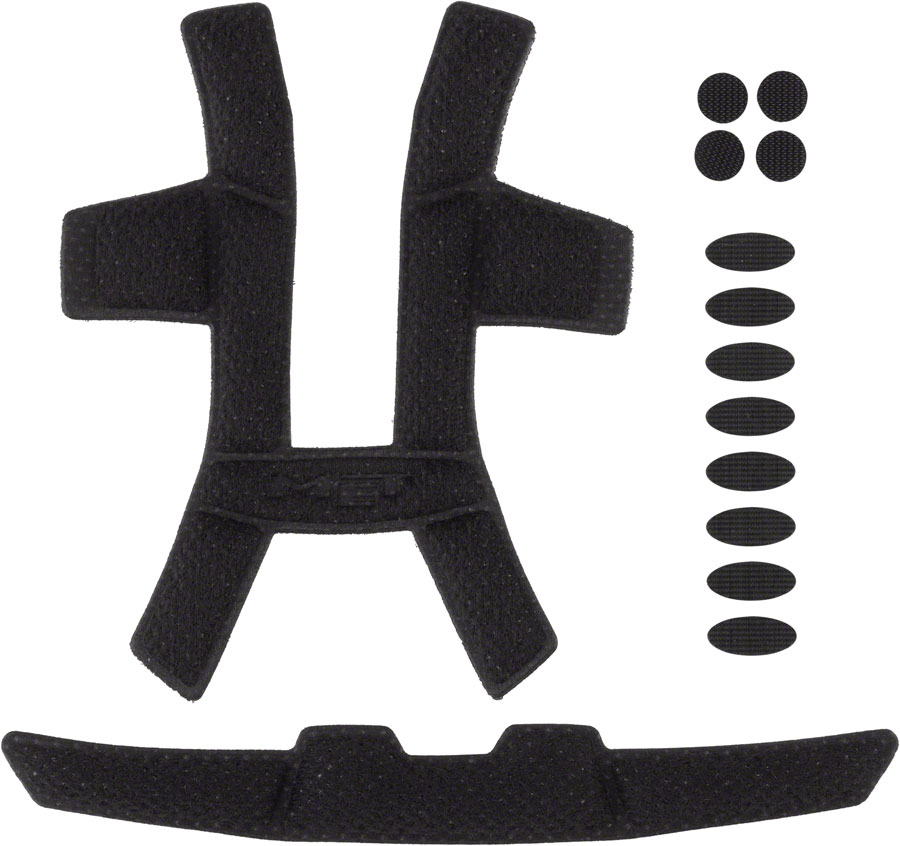 MET Helmets Hooray Pad Kit - Black