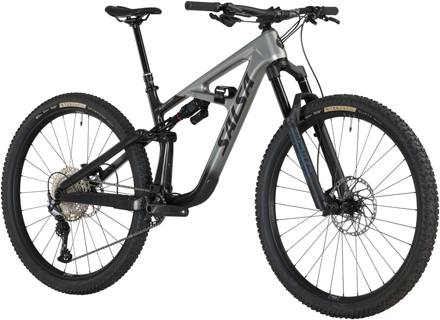 Salsa Blackthorn 125 C Deore 12 Bike - 29", Carbon, Coffee Black /Smoke - Image 2