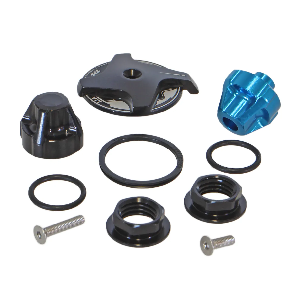 Manitou Mezzer Comp Knob Kit (Compression/Rebound/Air Cap) Manitou Mezzer Comp Knob Kit (Compression/Rebound/Air Cap)