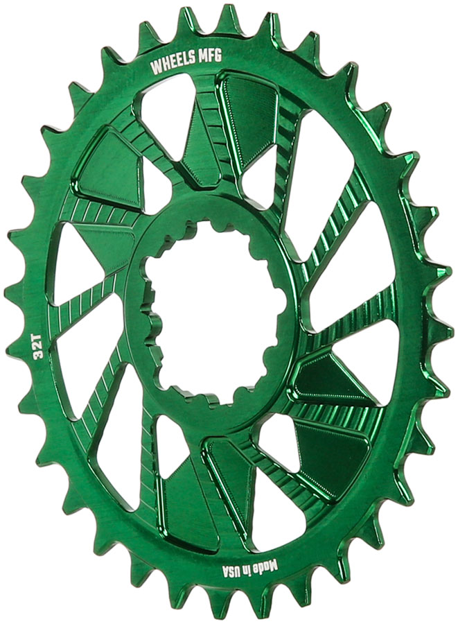 Wheels Manufacturing 3-Bolt Direct Mount T-Type Chain Compatible Chainring - Image 2