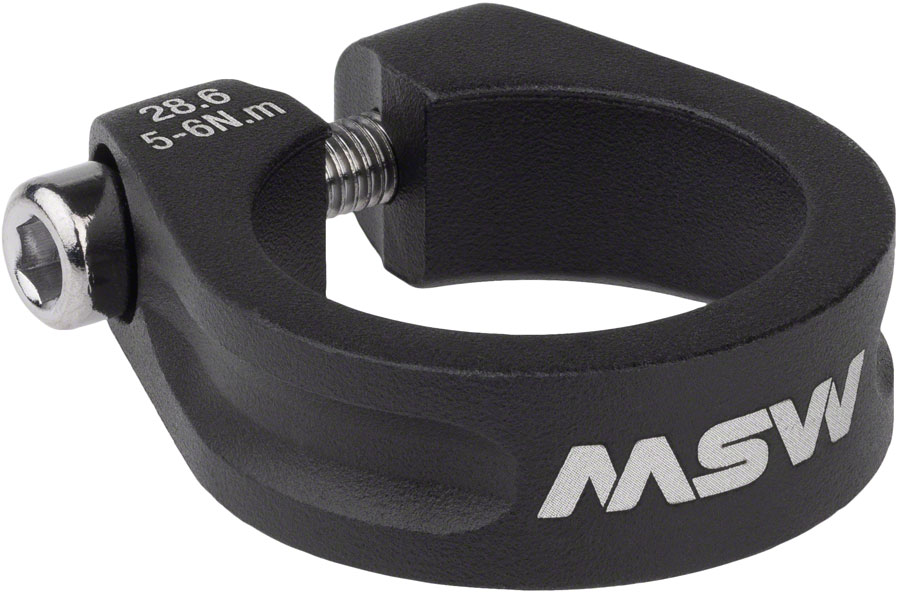 MSW Seatpost Clamp - Bolt-On Black