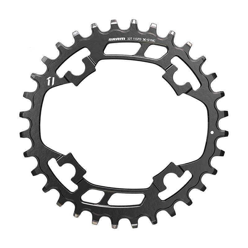 SRAM X-Sync 1x Steel Chainring - 	1x9-11sp, 94BCD, 3.5mm, Steel variant 2