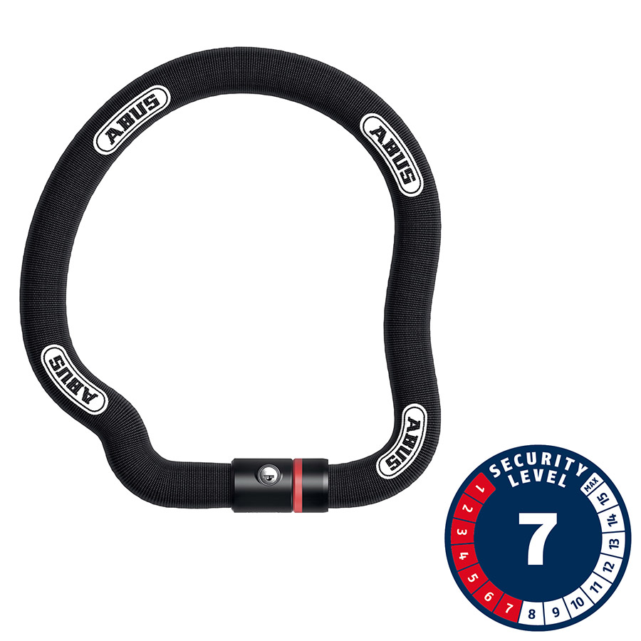 Abus Goose 6206K Chain Lock Key 6mm 110cm 3.6' Black