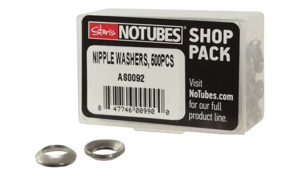 Stan's Nipple Washers 7.3mm OD 500/Count Stan's Nipple Washers 7.3mm OD 500/Count