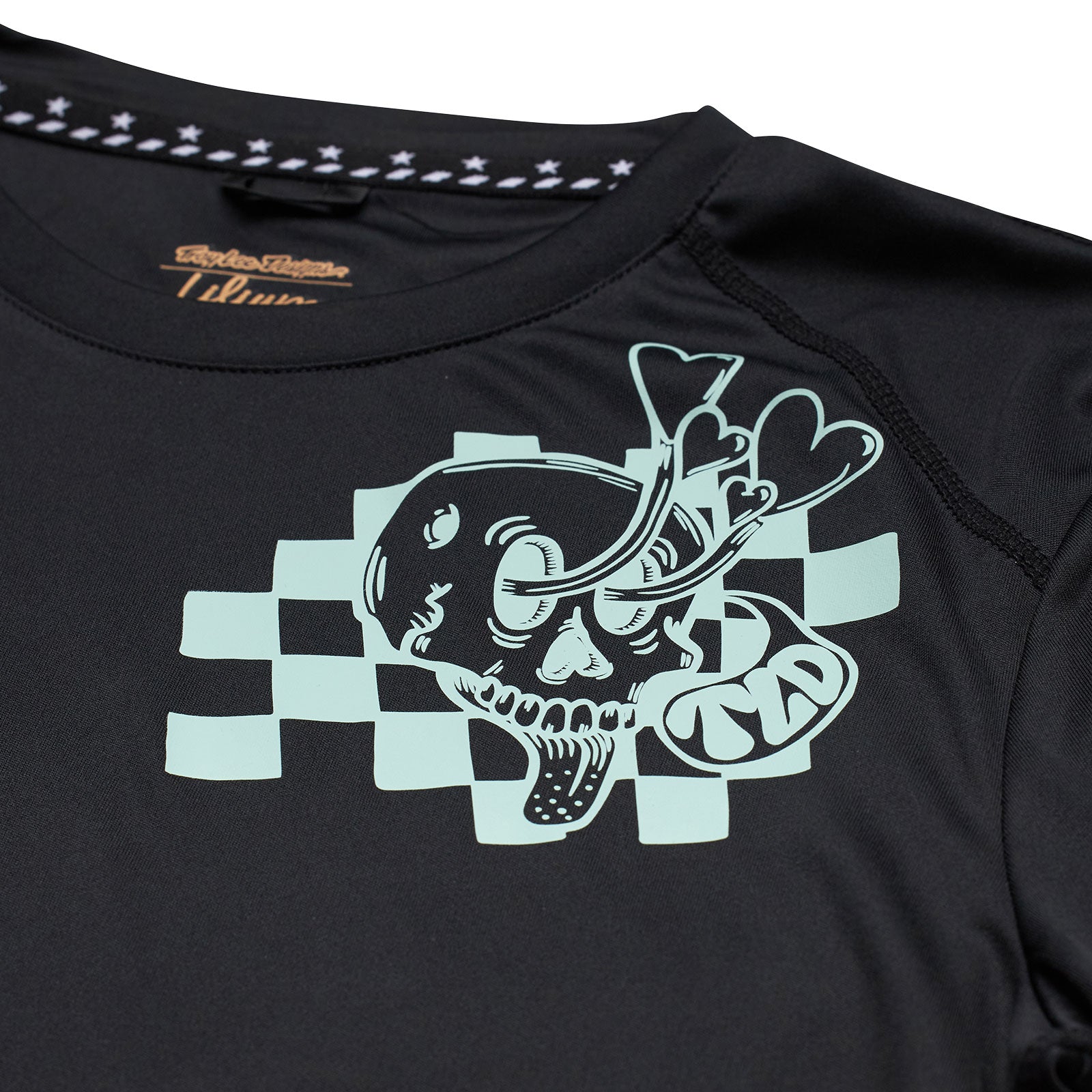 Womens Lilium SS Jersey Micayla Gatto Watercolor Black - Image 2