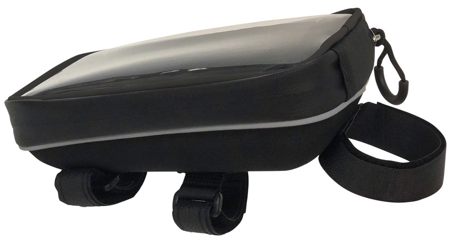 Lezyne Smart Energy Caddy XL Top Tube Mount Phone Holder - Black Lezyne Smart Energy Caddy XL Top Tube Mount Phone Holder - Black