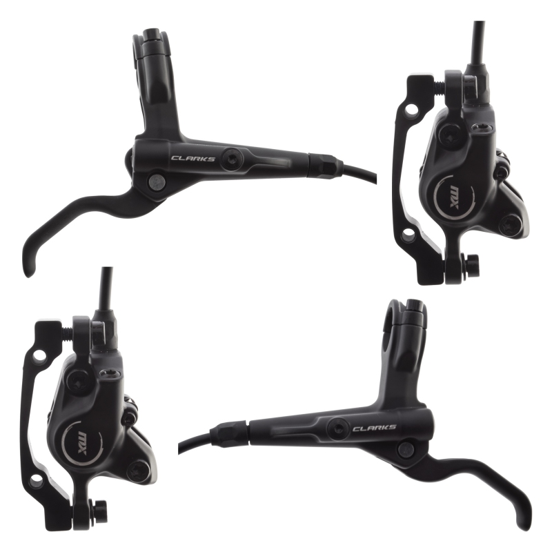 Clarks MX Junior Hydraulic Disc Brake Kit Pair disc brake Black