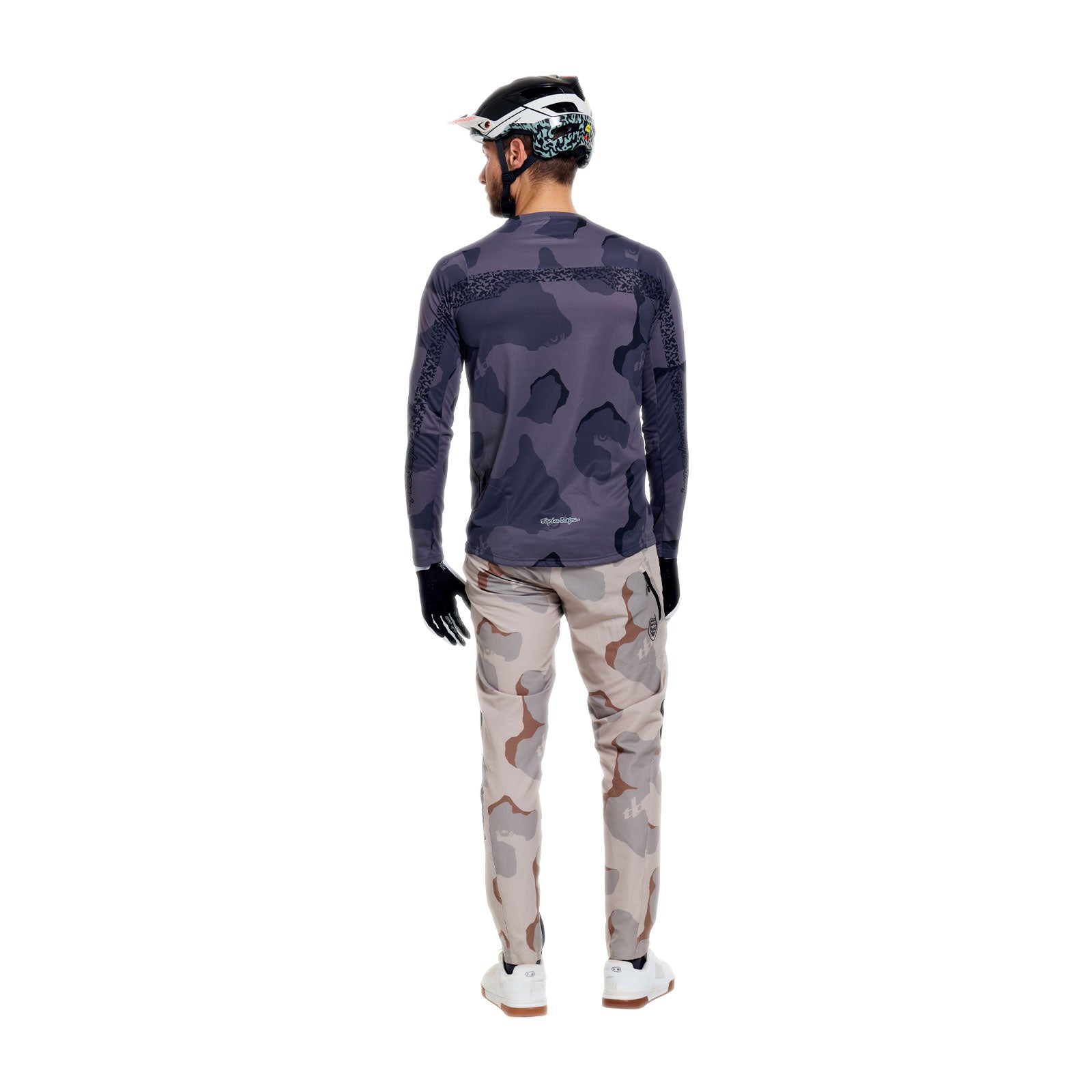 Skyline Pro LS Jersey Flow Camo Carbon - Image 10