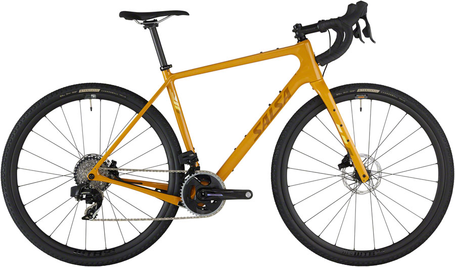 Salsa Warbird C Force AXS Wide Bike - 700c, Carbon, Mustard Yellow Salsa Warbird C Force AXS Wide Bike - 700c, Carbon, Mustard Yellow