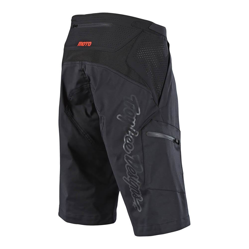 Moto Short No Liner Solid Black - Image 2