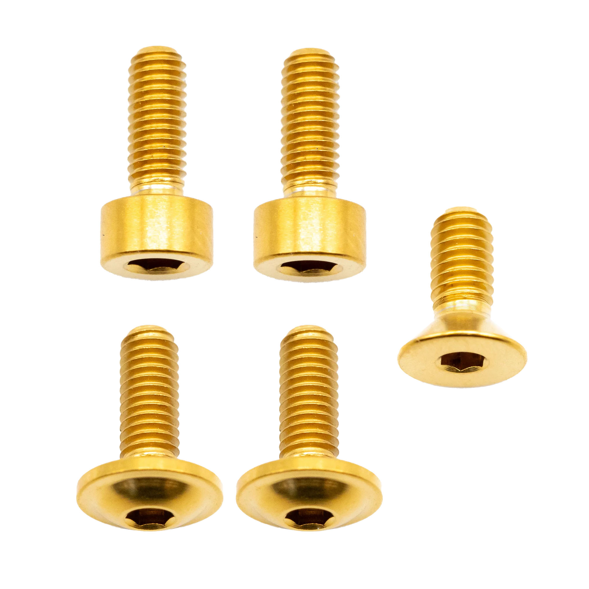 Better Bolts Fox 34 Fork Ti Bolt Kit Fit4/GripSL Gold 5/Count