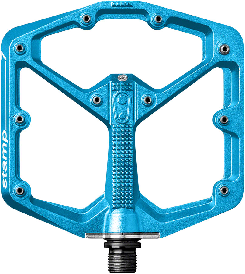 Crankbrothers Stamp 7 Pedals - Platform Aluminum 9/16" Electric Blue Small variant 2